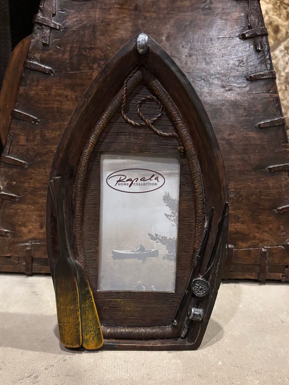Fishing Canoeing Picture Frame